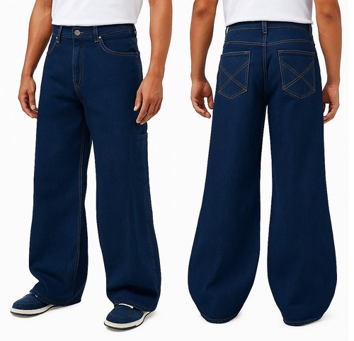Baggy jeans wide - jeans,