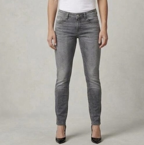 Damen jeans skinny grau - damen,